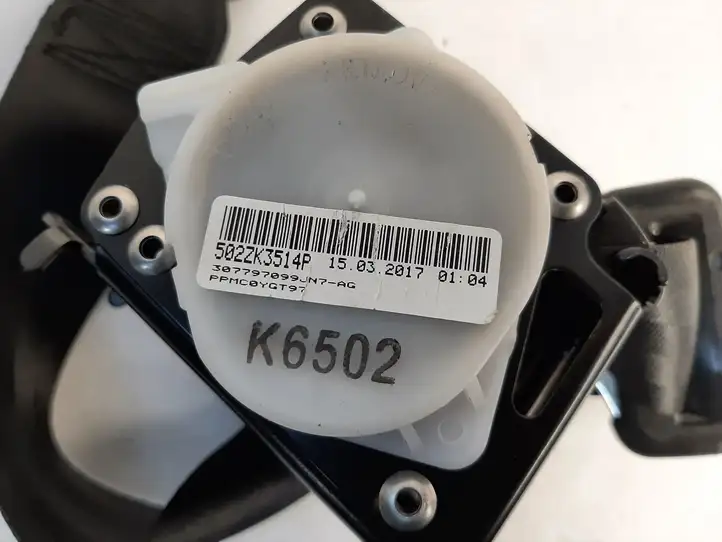 Renault Captur (2013 - 2020) 307797099JN7 Задний ремень безопасности — фото 3