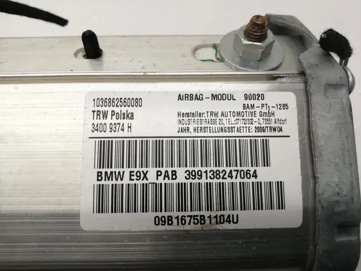 BMW 3 E90 E91 (2005 - 2012) 34043943A Подушка безопасности пассажира — фото 2