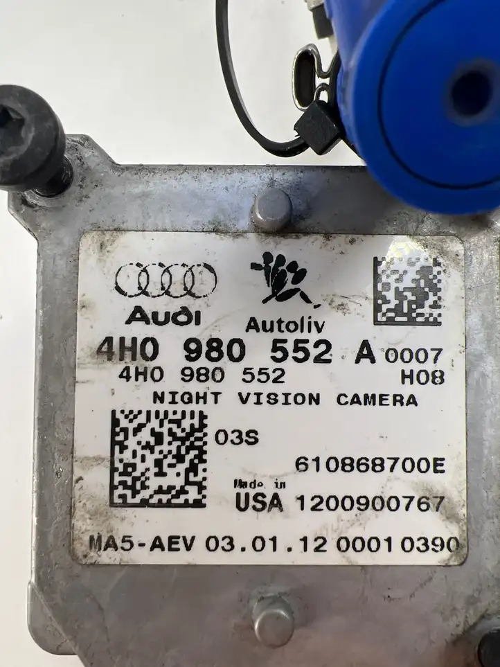 Audi A6 C7 (2011 - 2014) 4H0980552A Камера ночного видения — фото 6
