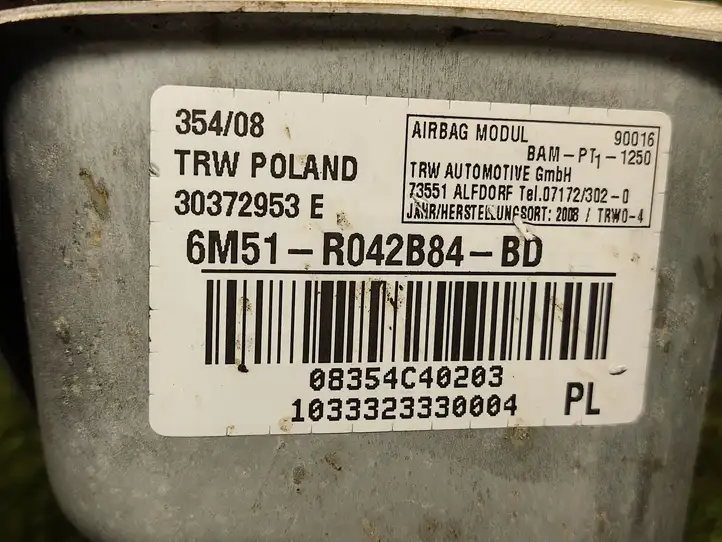 Ford Focus C-MAX (2003 - 2010) 6M51R042B84BD Подушка безопасности пассажира — фото 3