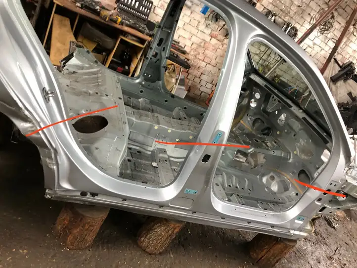 Mercedes-Benz C W206 (2021 - )   Передний порог (часть кузова)