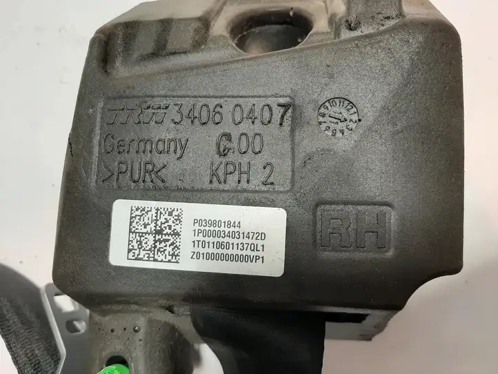 Volvo XC60 (2008 - 2013) 6G926F012DD Задний ремень безопасности — фото 2