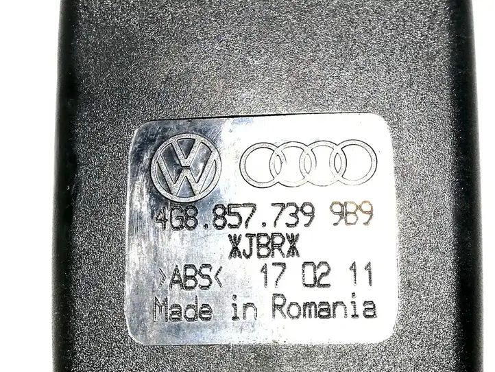 Audi A7 S7 4G (2010 - 2014) 4G8857739 Замок заднего ремня — фото 2
