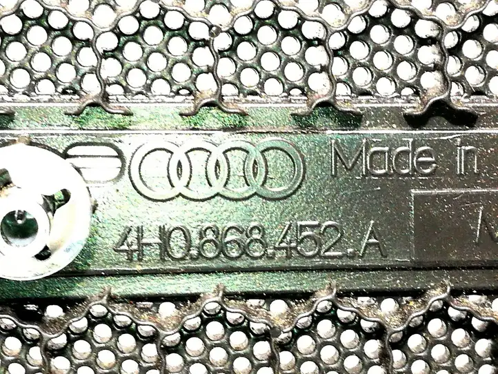 Audi A8 S8 D4 4H (2010 - 2014) 4H0868452A Накладка динамика задней двери — фото 2