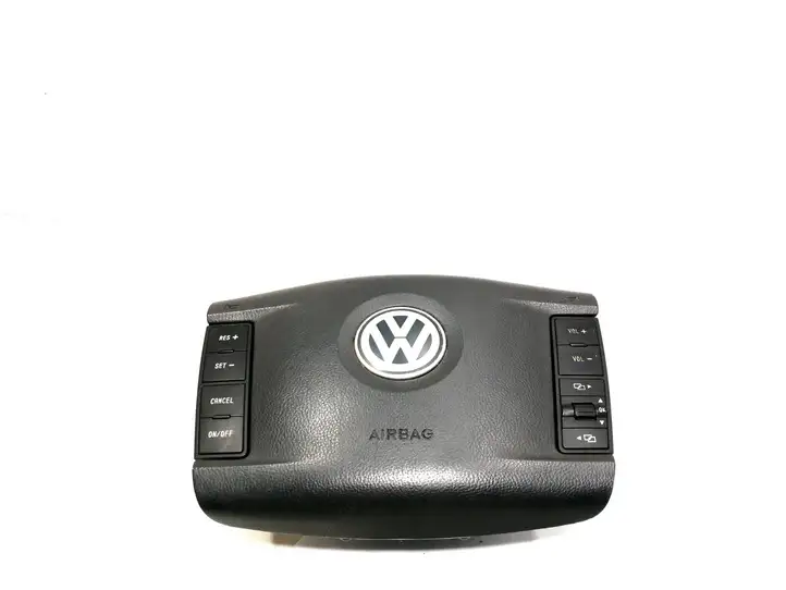 Volkswagen Touareg I (2002 - 2010) 7L6880201EB Подушка безопасности руля — фото 1