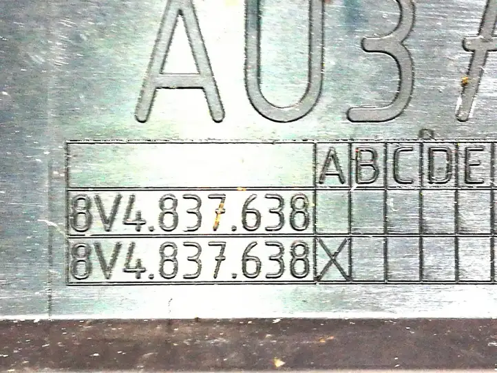 Audi A3/S3 8V (2012 - 2016) 8V4837638 Прочая отделка передней двери — фото 2