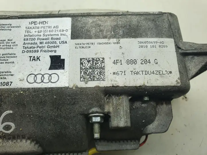 Audi A6 S6 C6 4F (2004 - 2008) Подушка безопасности пассажира — фото 3