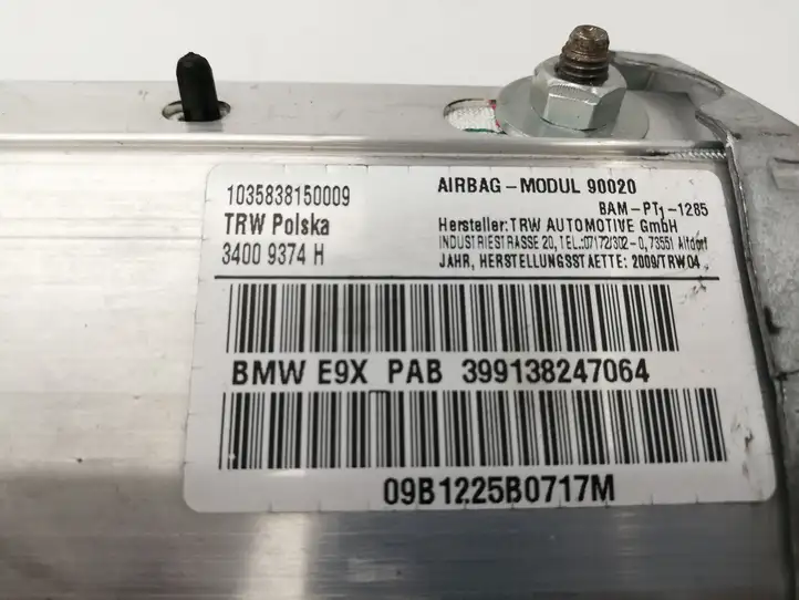 BMW 3 E90 E91 (2005 - 2012) 34043943A Подушка безопасности пассажира — фото 11