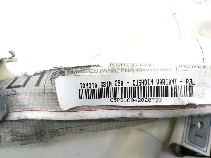 Toyota Corolla Verso E121 (2004 - 2007) 621800F010 Боковая подушка безопасности шторка — фото 3