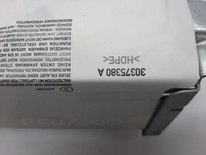 BMW 1 E81 E87 (2004 - 2011) 30375380A Подушка безопасности пассажира — фото 2