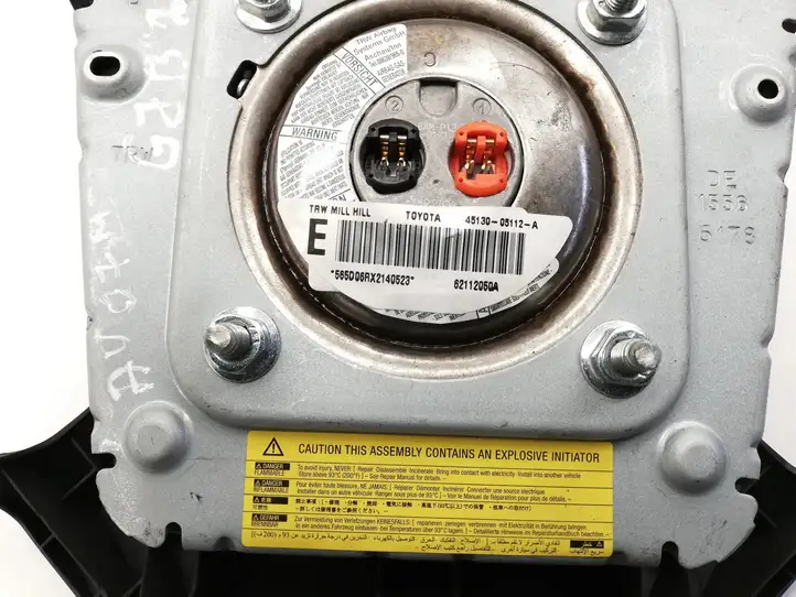 Toyota Avensis T250 (2006 - 2009) 4513005112A Подушка безопасности руля — фото 5