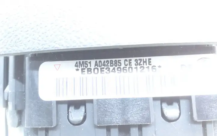 Ford Focus (2005 - 2008) 4M51A042B85CE Подушка безопасности руля — фото 2