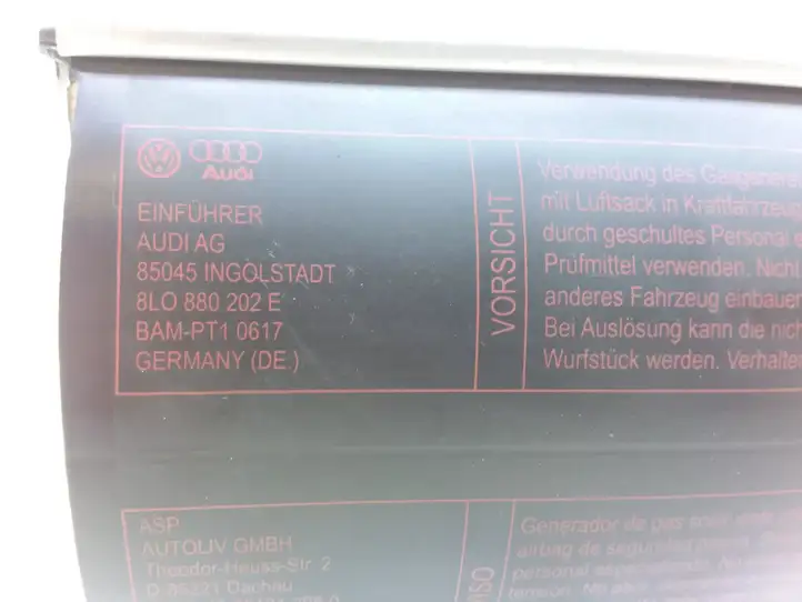Audi A3/S3 8L (2000 - 2003) 6006860A Подушка безопасности пассажира — фото 3