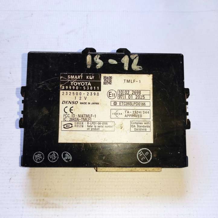 8999053011 Lexus IS 220D-250-350 Beraktės sistemos KESSY (keyless) valdymo blokas/ modulis