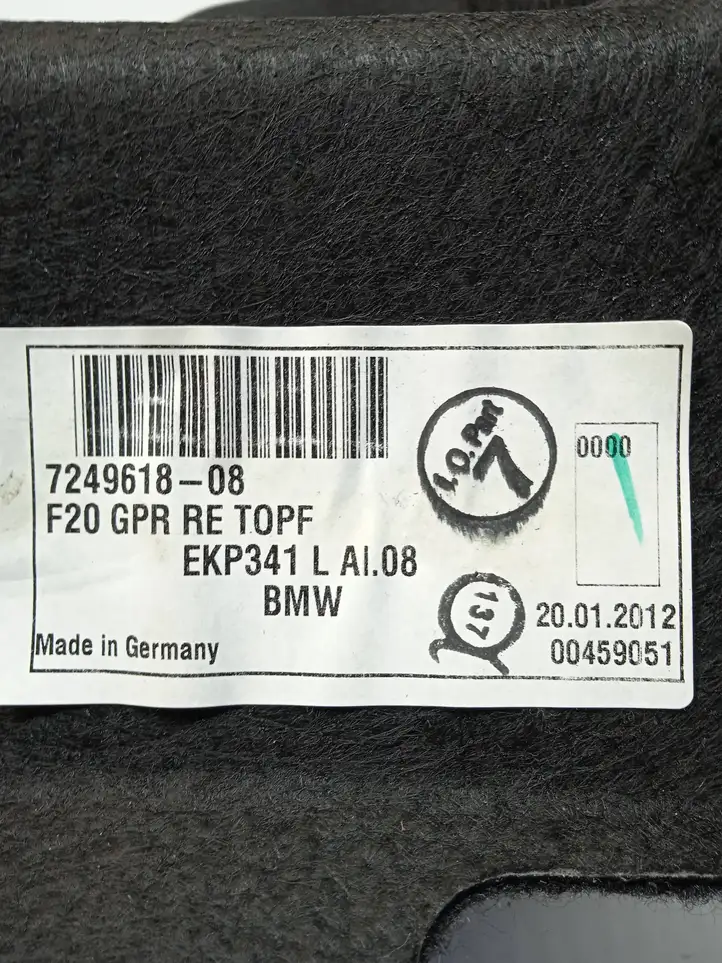 BMW 1 F20 F21 (2011 - 2019) 724961808 Боковая обшивка багажника — фото 4