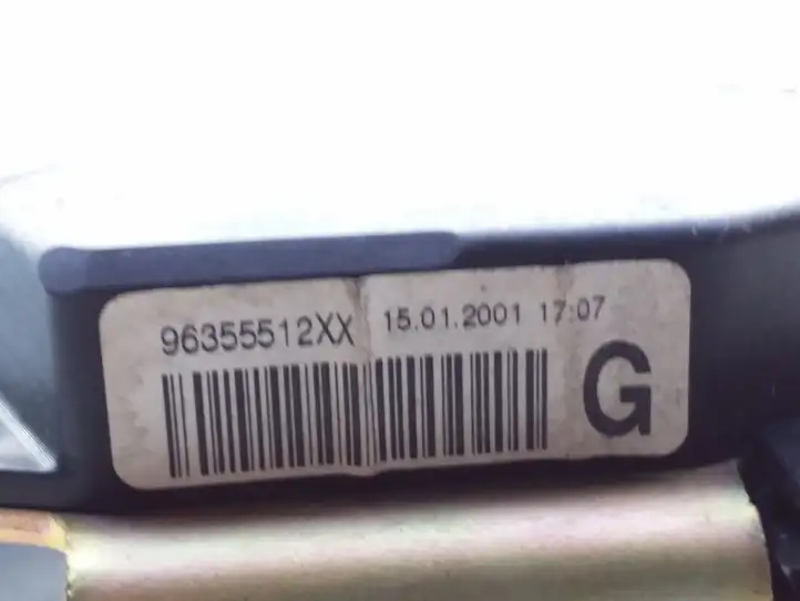 Peugeot 607 (2000 - 2004) 96355512XX Передний ремень безопасности — фото 3