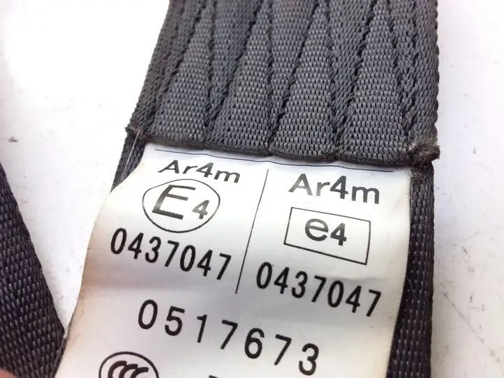 Subaru Forester SH (2008 - 2013) 0437047 Задний ремень безопасности — фото 4