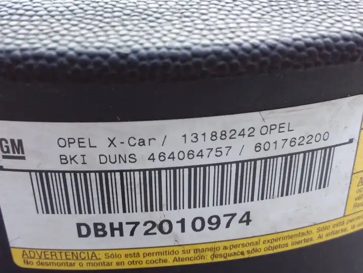 Opel Corsa C (2003 - 2006) 13188242 Подушка безопасности руля — фото 4