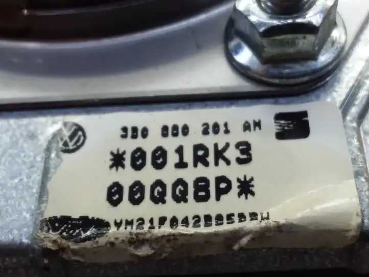 Volkswagen Sharan (2000 - 2003) 3B0880201AN Подушка безопасности руля — фото 4