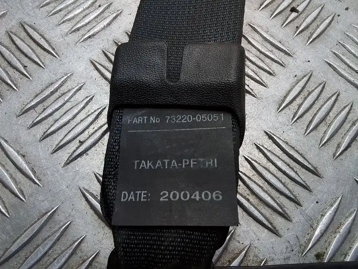 Toyota Avensis T250 (2006 - 2009) 7322005051 Передний ремень безопасности — фото 4