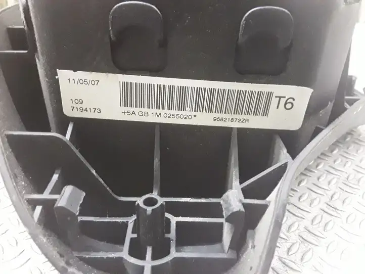 Peugeot 307 (2005 - 2008) 96821872ZR Подушка безопасности руля — фото 3