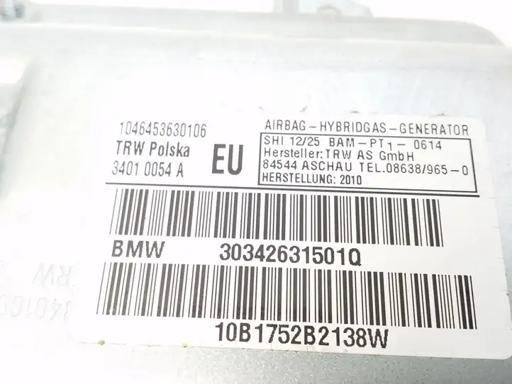 BMW X3 E83 (2003 - 2010) 30342631501Q Подушка безопасности двери — фото 5