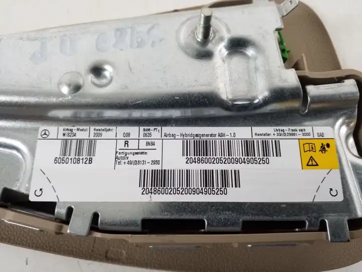 Mercedes-Benz C W204 (2007 - 2014)  A2048600205 Подушка безопастности сиденья
