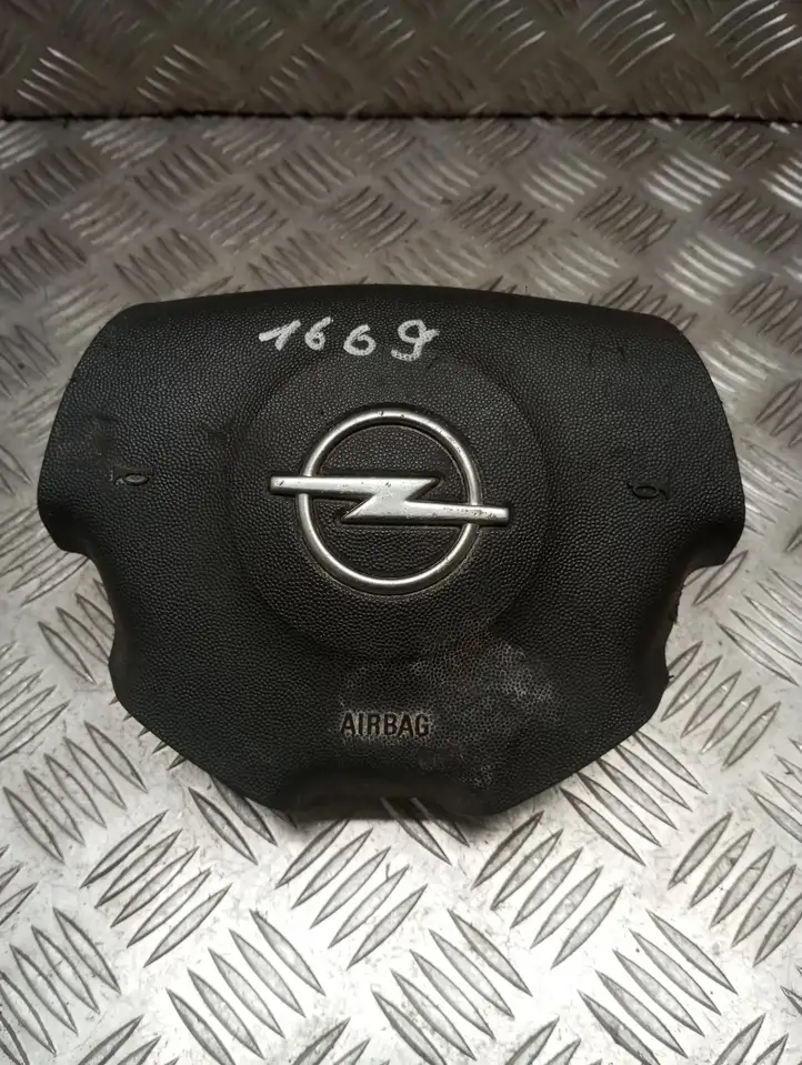 Opel Vectra C (2002 - 2005) 13112812 Подушка безопасности руля — фото 1