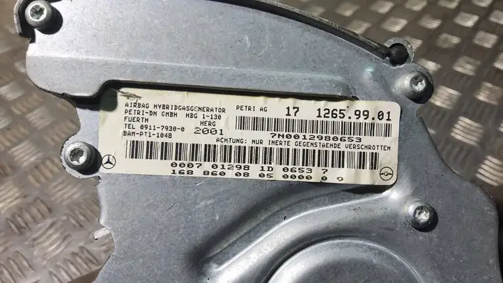 Mercedes-Benz Vaneo W414 (2001 - 2005) 1712659901 Подушка безопасности пассажира — фото 2