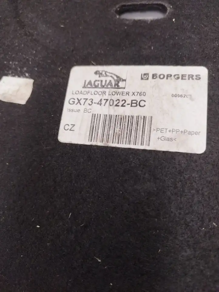 Jaguar XE (2014 - 2019) GX7347022BC Пол багажника — фото 4