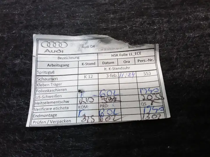 Audi A8 S8 D4 4H (2010 - 2014) 4H1857096E Бардачок в сборе — фото 6