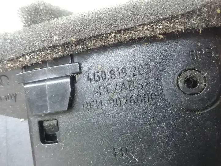 Audi A6 C7 (2011 - 2014) 4G0819203 Задний воздушный дефлектор — фото 3