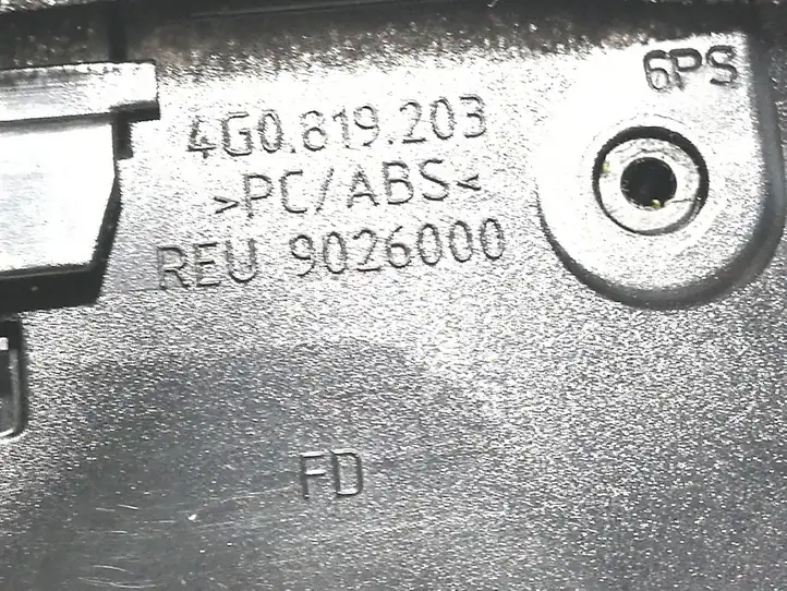 Audi A6 Allroad C7 (2012 - 2014) 4G0819203 Задний воздушный дефлектор — фото 5