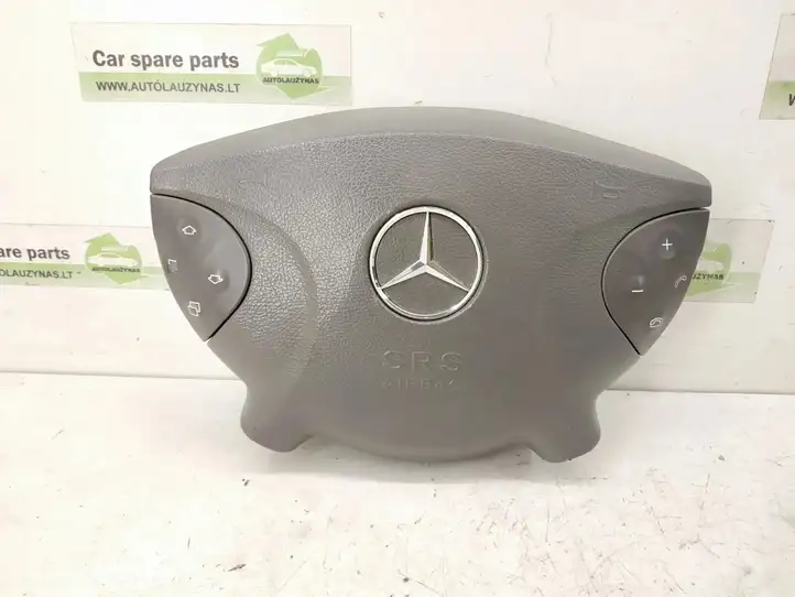 Mercedes-Benz E W211 (2002 - 2009) Подушка безопасности руля — фото 1