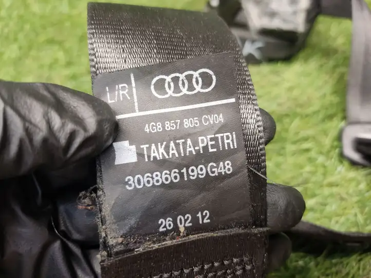 Audi A6 C7 (2011 - 2014) 4G8857805 Задний ремень безопасности — фото 3