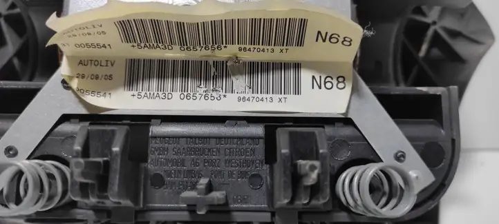 Citroen Xsara Picasso (1999 - 2012) 96470413XT Подушка безопасности руля — фото 6