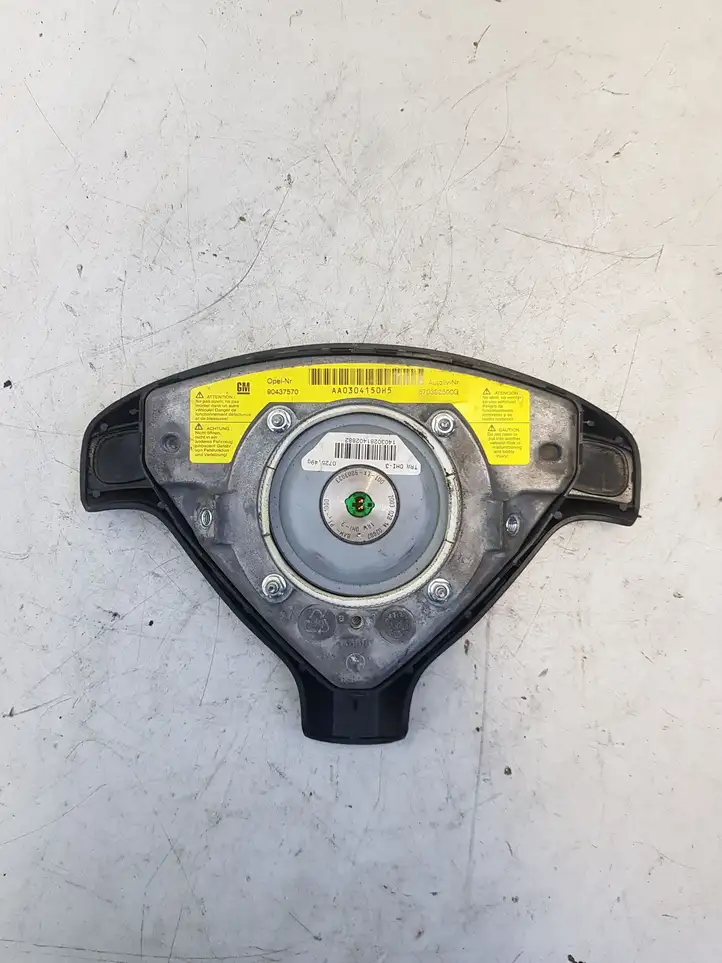 Opel Astra G (1998 - 2004) 90437570 Подушка безопасности руля — фото 4