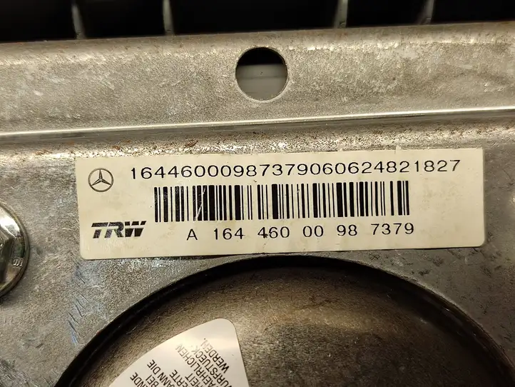 Mercedes-Benz ML W164 (2005 - 2011) A1644600098 Подушка безопасности руля — фото 4