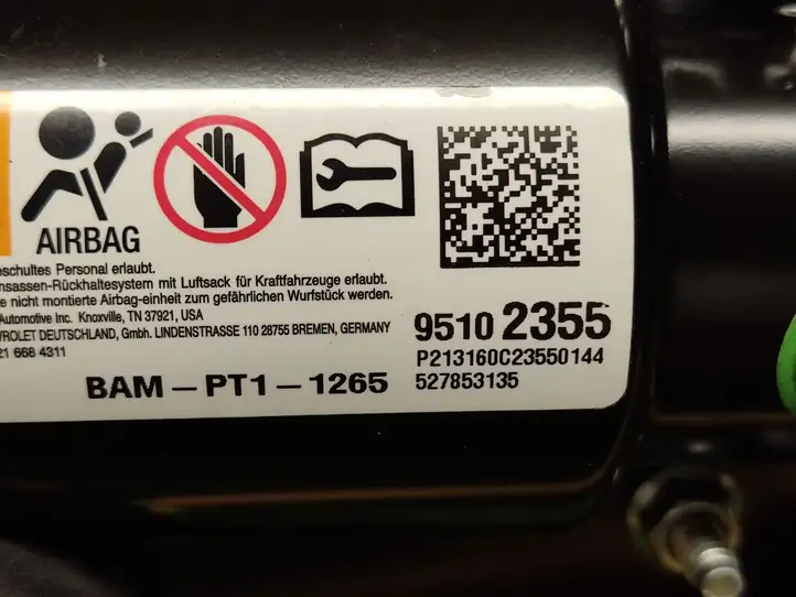 Kia Ceed (2010 - 2012) 95102355 Подушка безопасности пассажира — фото 3