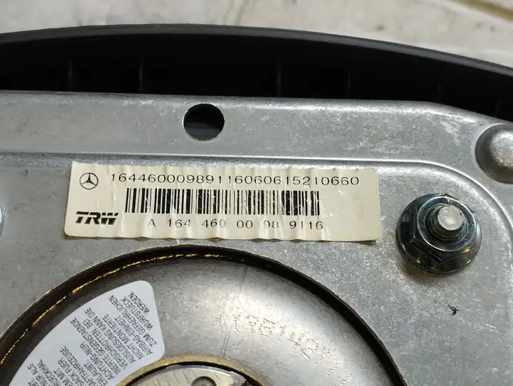 Mercedes-Benz R W251 (2005 - 2013) A1644600098 Подушка безопасности руля — фото 2