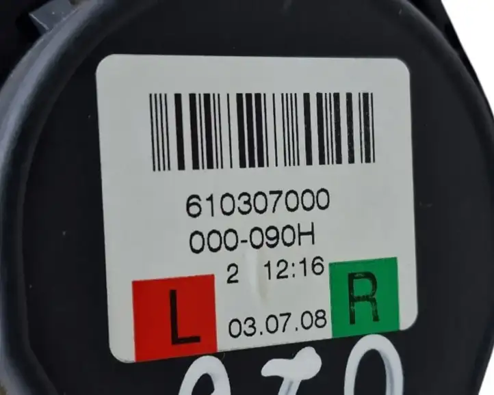 Audi A4 S4 B8 8K (2007 - 2011) 8K0857805K Задний ремень безопасности — фото 5