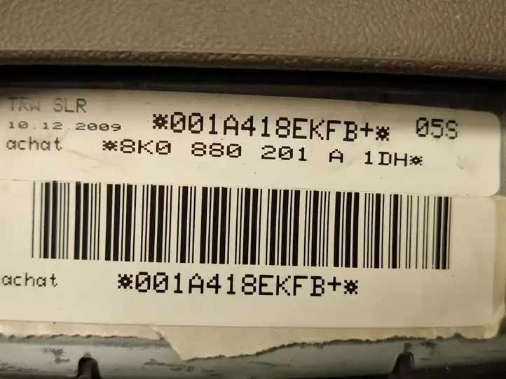 Audi A4 S4 B8 8K (2007 - 2011) 8K0880201A Подушка безопасности руля — фото 3