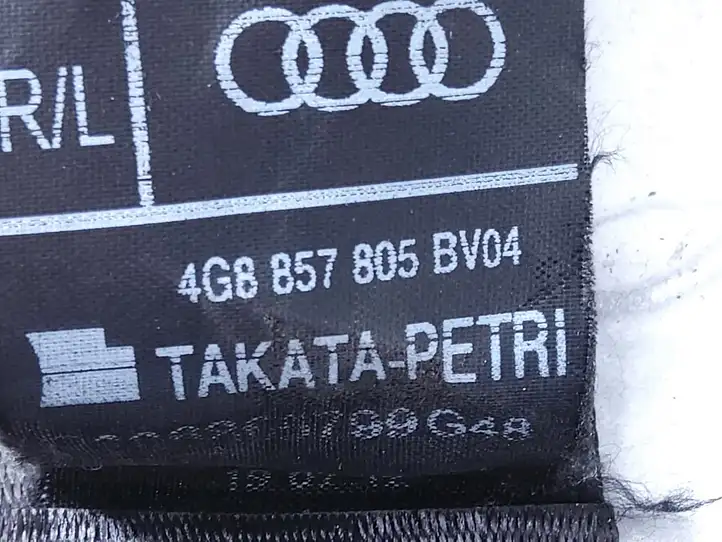 Audi A6 C7 (2011 - 2014) 4G8857805B Задний ремень безопасности — фото 3