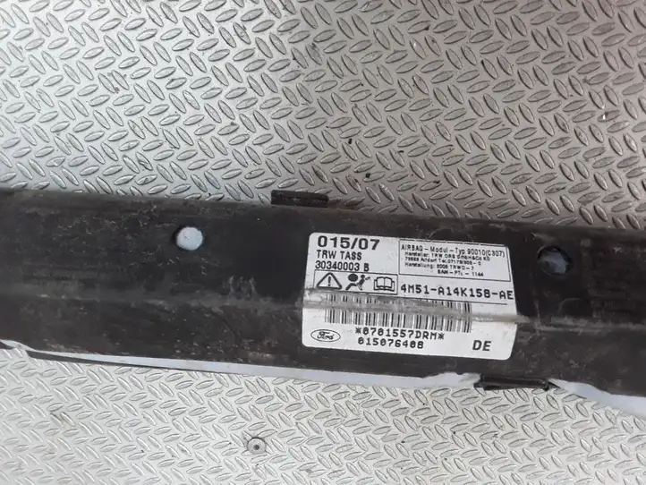 Ford Focus (2005 - 2008) 4M51A14K158AE Боковая подушка безопасности шторка — фото 2