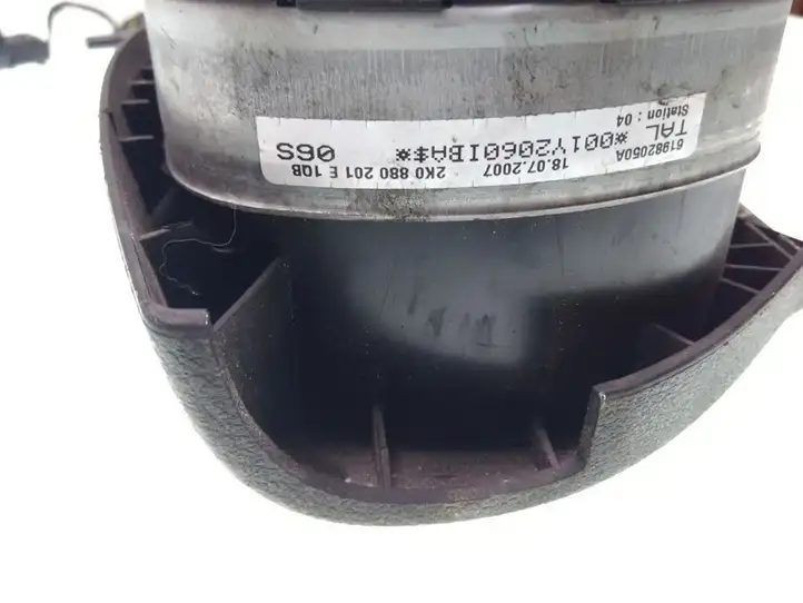 Volkswagen Caddy (2010 - 2015) 2K0880201E Подушка безопасности руля — фото 3