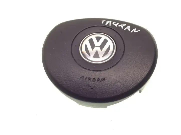 Volkswagen Touran I (2003 - 2010) 1T0880201A Подушка безопасности руля — фото 1