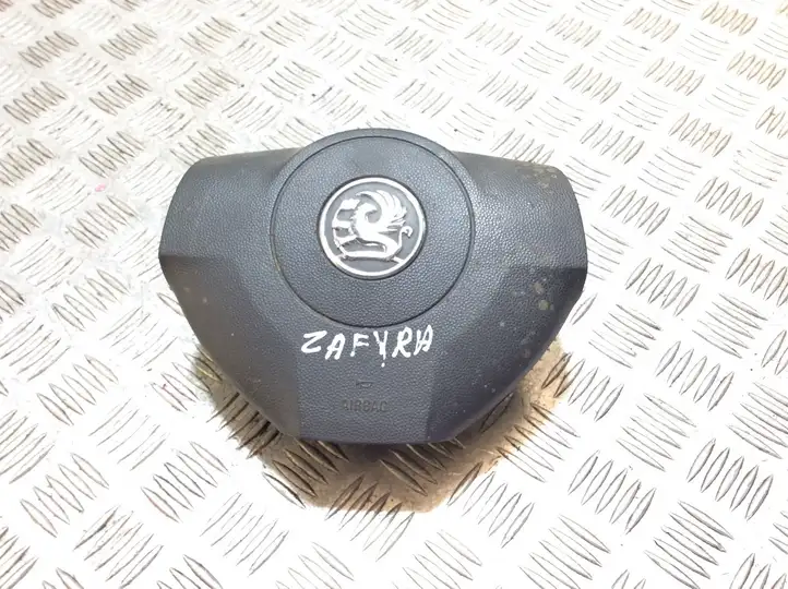 Opel Zafira B (2003 - 2006) 13168456 Подушка безопасности руля — фото 1