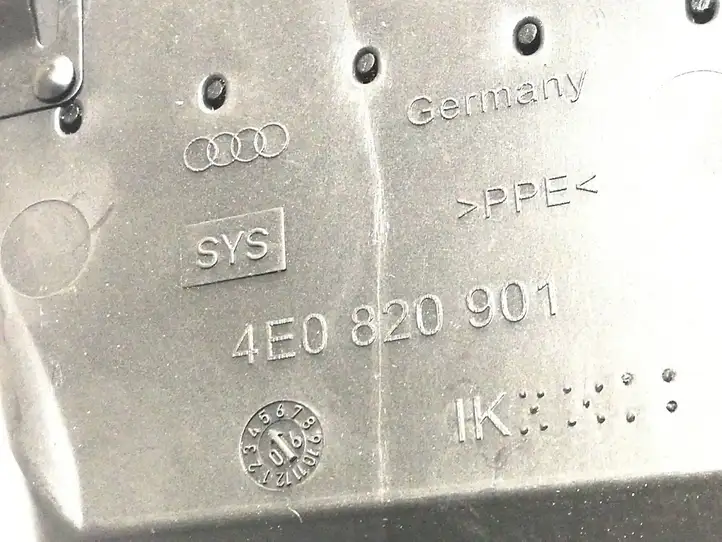 Audi A8 S8 D3 4E (2005 - 2007) 4E0820901 Боковой воздушный дефлектор — фото 5