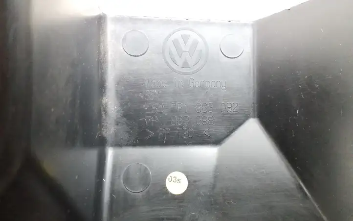 Volkswagen Touareg II (2010 - 2018) 7P1863098 Нижняя отделка панели приборов — фото 5