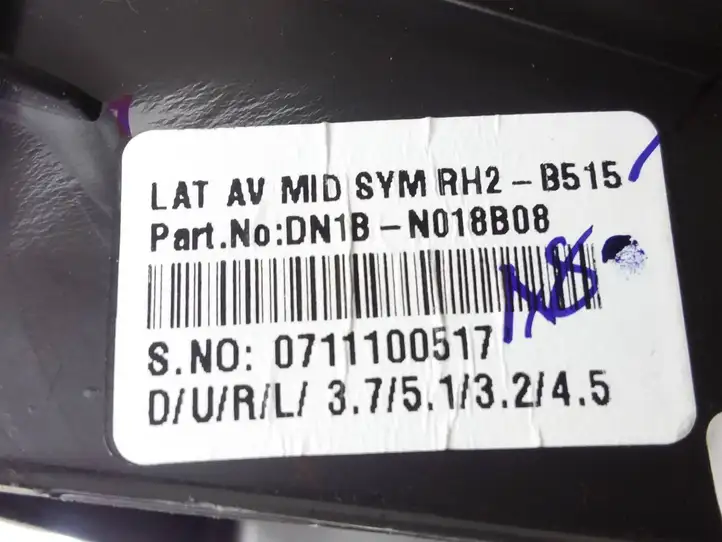 Ford Ecosport (2013 - 2018) Dn1bn018b08 Боковой воздушный дефлектор — фото 2